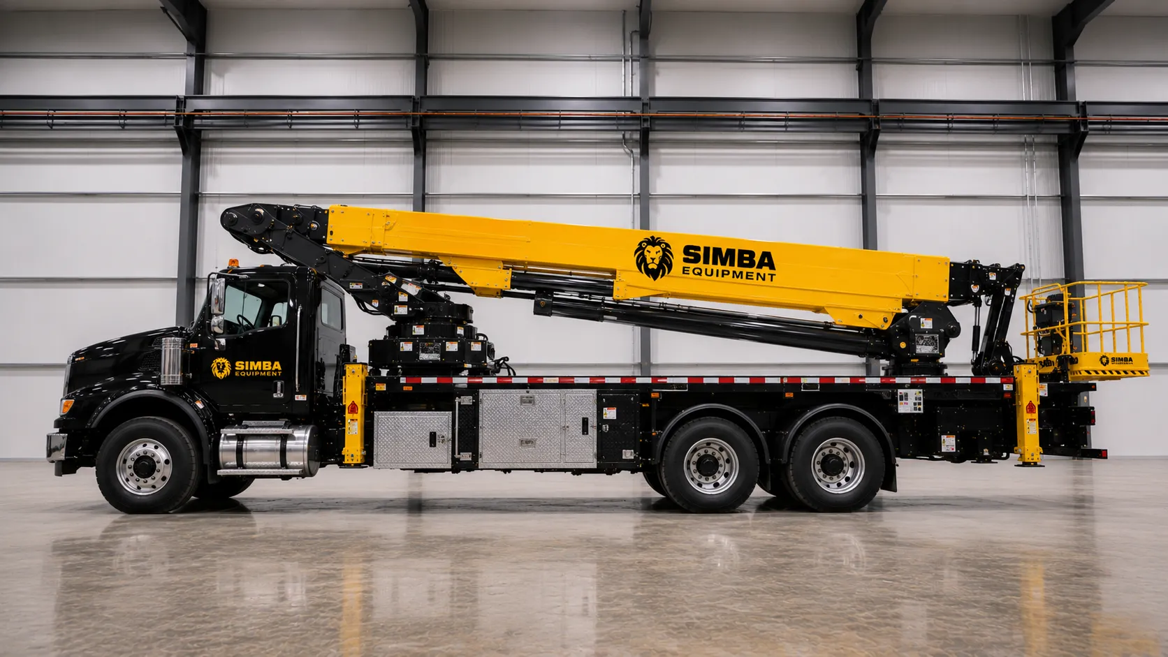118' truck platform side profile view