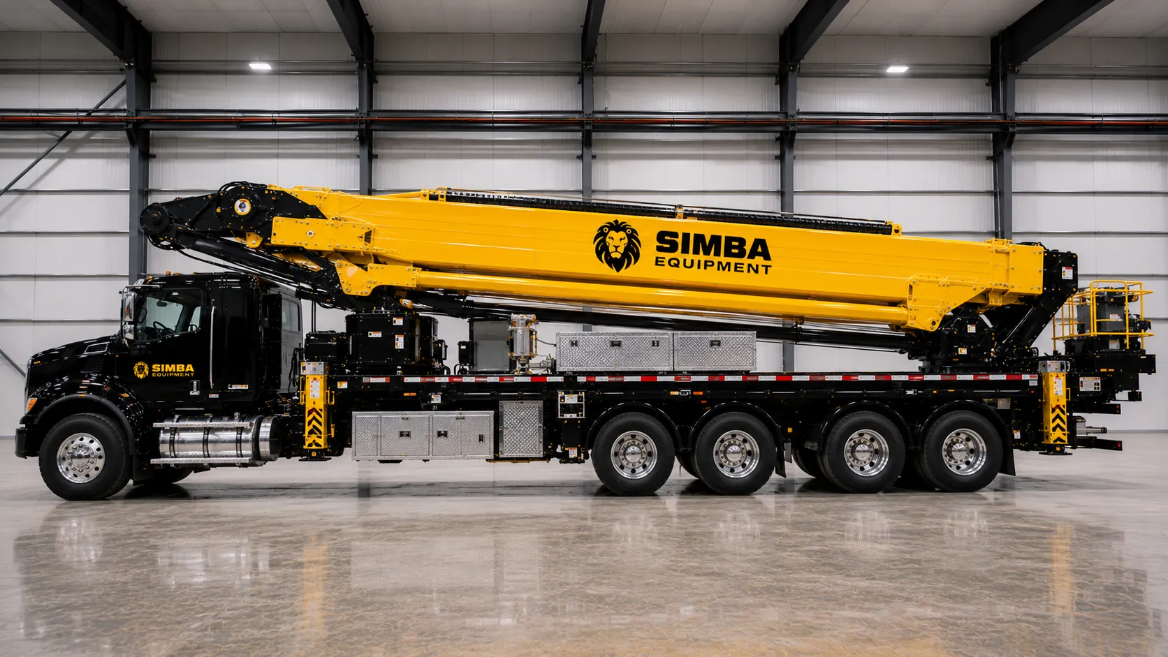 184' truck platform side profile view