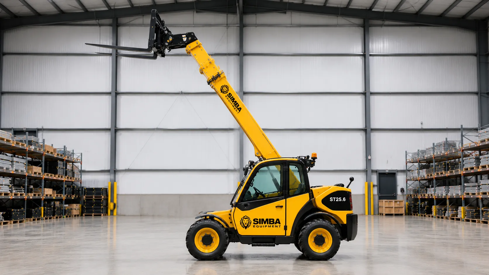 CZ35-07 telehandler with boom extended