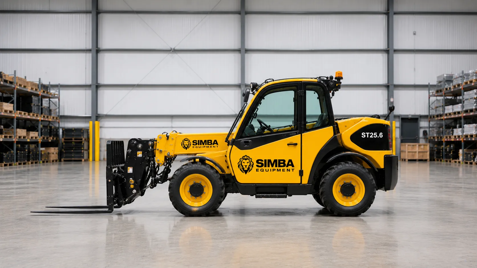 CZ35-07 telehandler side profile view
