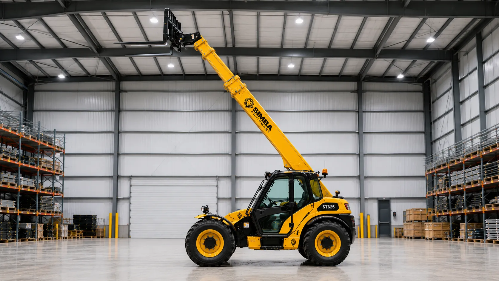 CZ40-17 telehandler with boom extended