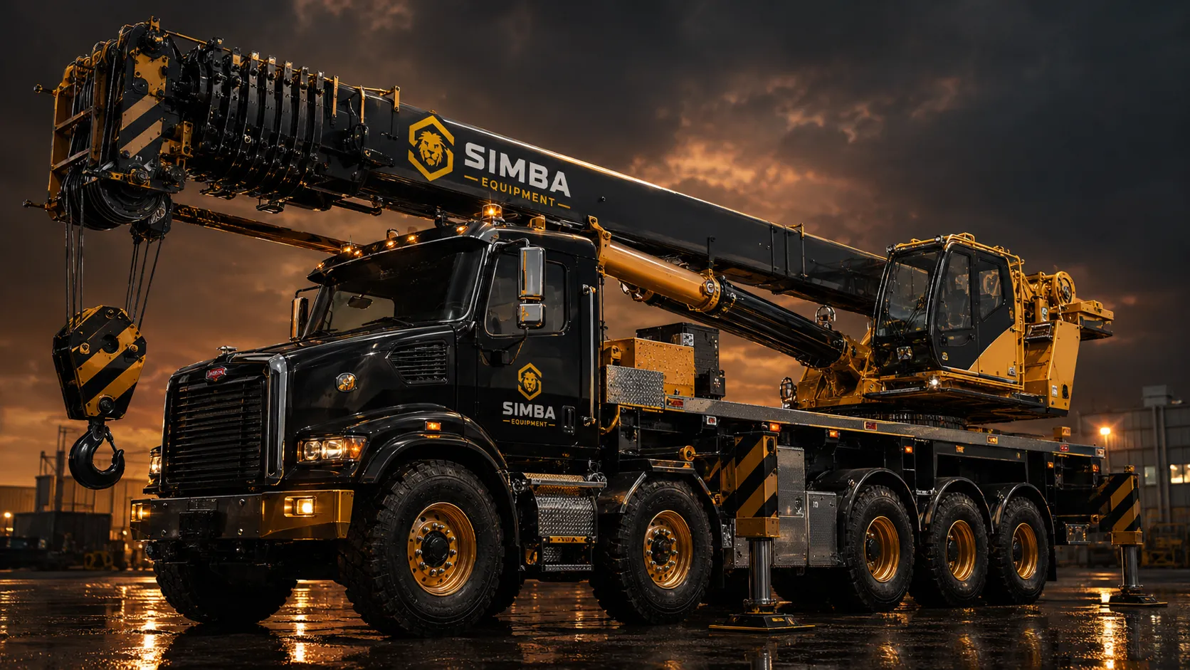 Simba Truck Mounted Crane